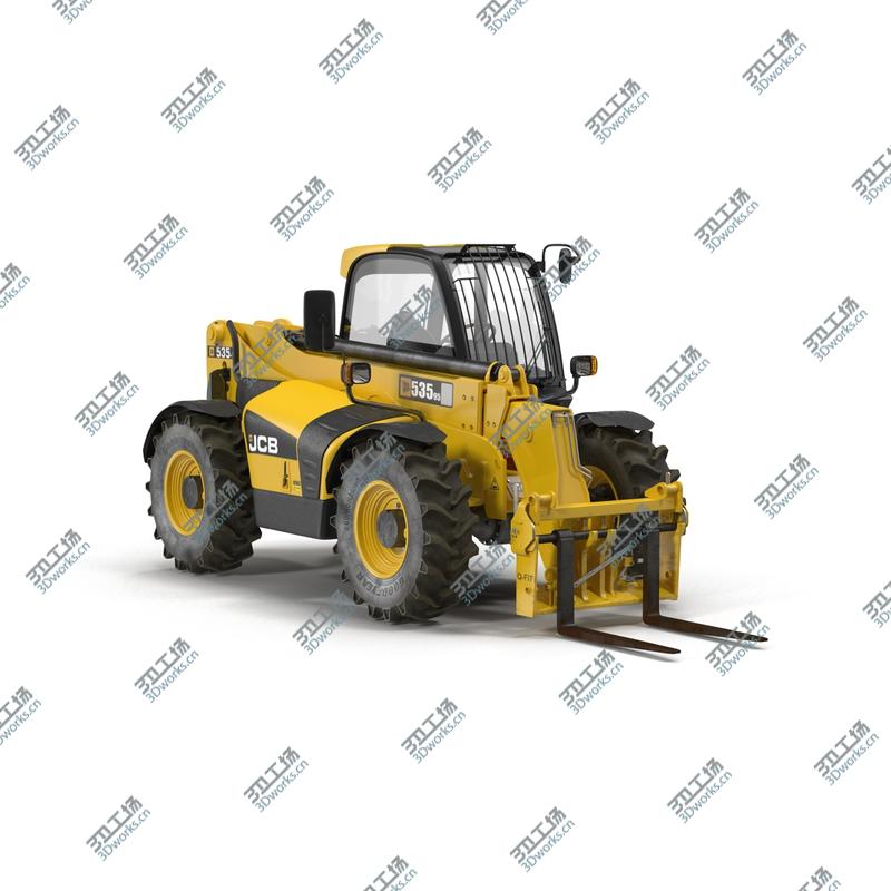 images/goods_img/20210313/Telescopic Handler Forklift JCB 535 95 Yellow 3/4.jpg